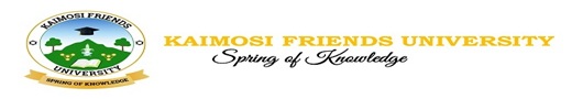 Kaimosi Friends University