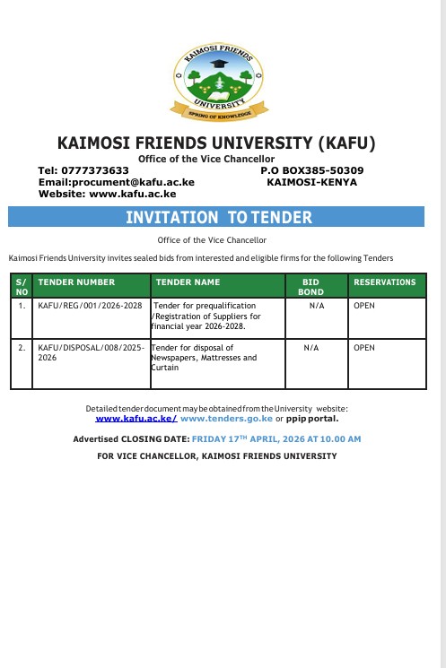 Invitation to tender