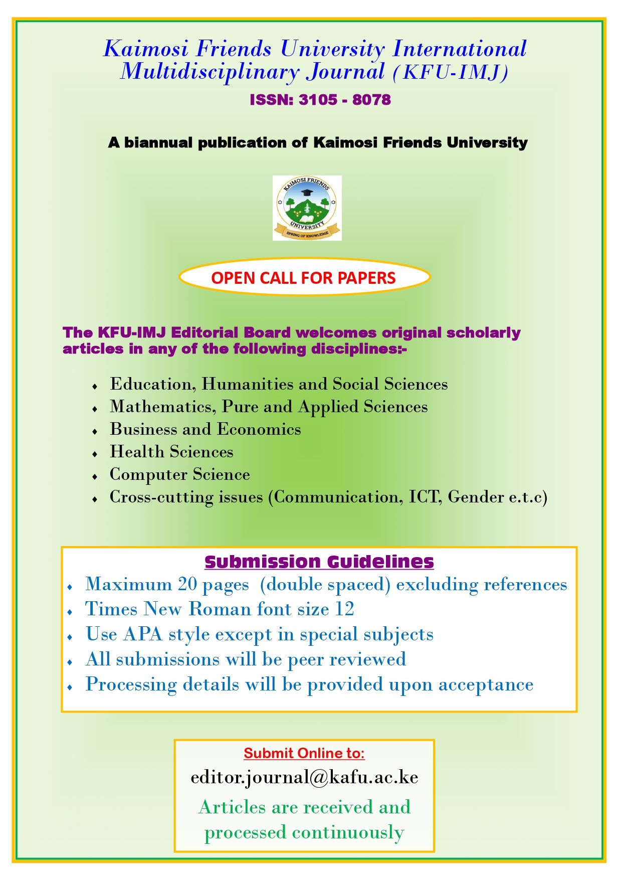 KAFU JOURNAL CALL FOR PAPERS 2026_page-0001
