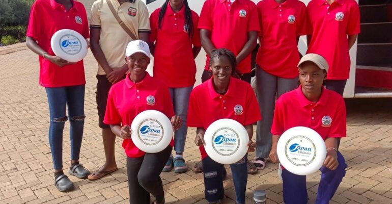 KAFU athletes pose for a group photo with their medals after an impressive performance at the Kenya University Sports Federation (KUSF) Women Championship at Taita Taveta University.